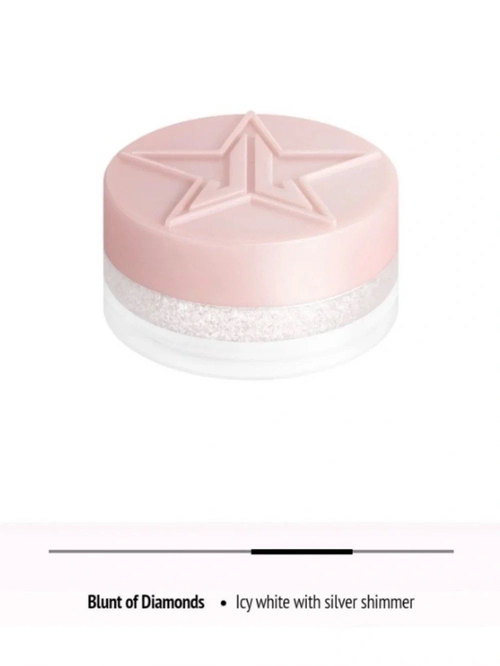 Jeffree Star Blunt of Diamonds Eye Gloss Powder Eyeshadow - Sealed Box